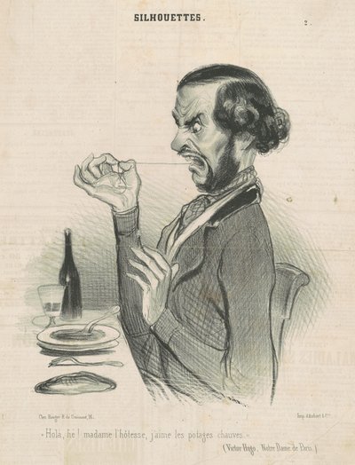 Hola, ehi! Signora locandiera da Honoré Daumier