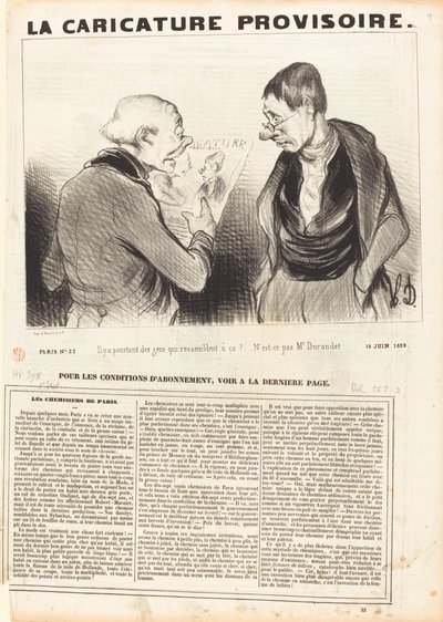 Eppure ci sono persone che assomigliano a questo! da Honoré Daumier