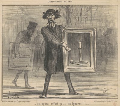 Mi hanno rifiutato questo... da Honoré Daumier