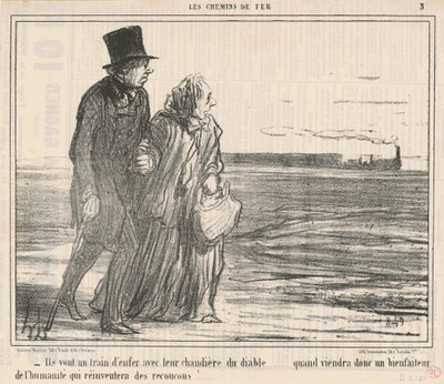 Vanno a un ritmo infernale... da Honoré Daumier
