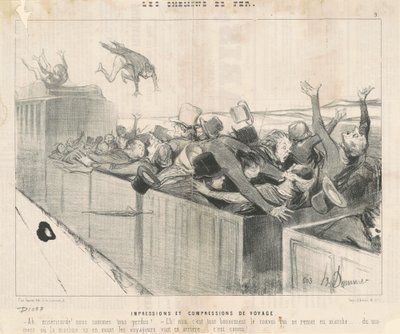 Impressioni e compressioni di viaggio da Honoré Daumier