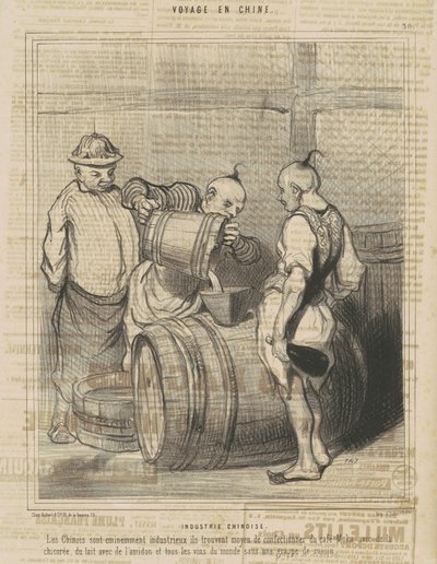 Industria cinese da Honoré Daumier