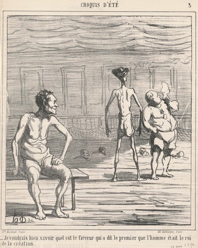Vorrei proprio sapere chi è ... da Honoré Daumier
