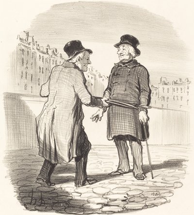 Vi arresto, cattivo soggetto... da Honoré Daumier