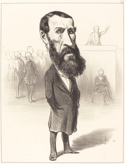 Jean-Louis Greppo da Honoré Daumier