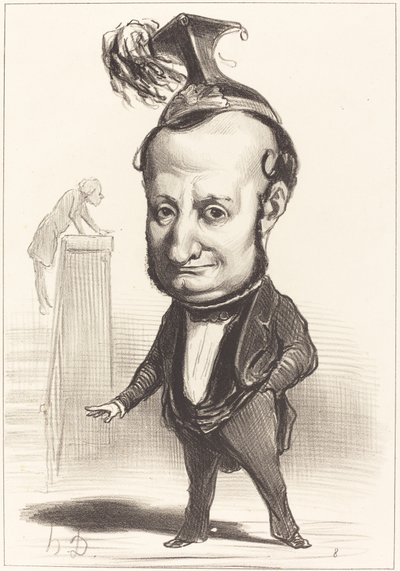 L.F. Raymond Wolowski da Honoré Daumier