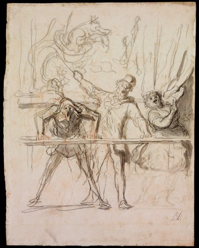 La parata da Honoré Daumier