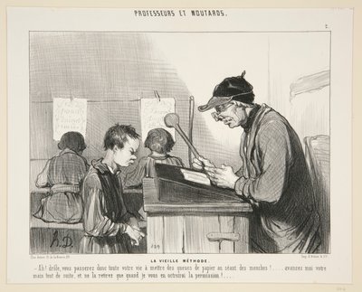 La Vieille M da Honoré Daumier