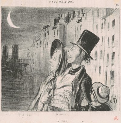 La vista da Honoré Daumier