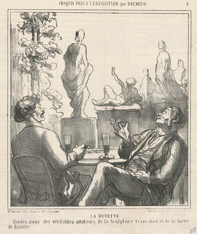La mescita da Honoré Daumier