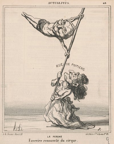 Il persico da Honoré Daumier