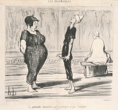 La tavola dimostrata dal precetto... da Honoré Daumier