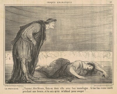 La principessa da Honoré Daumier