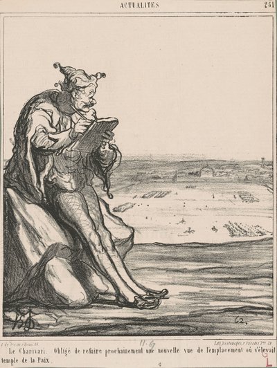 Le Charivari, obbligato a rifare... una nuova vista da Honoré Daumier