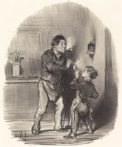 Il Filosofo Straccivendolo da Honoré Daumier