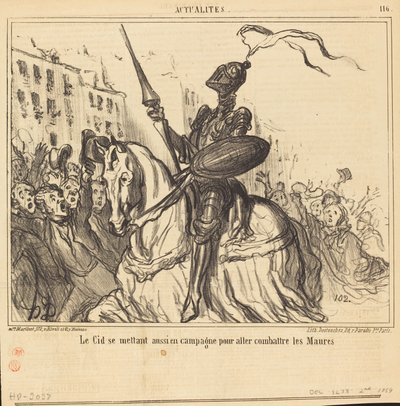 Le Cid si mette anche in campagna... da Honoré Daumier