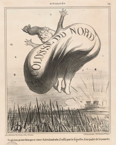 Il Colosso del Nord (Ciò che ci prova bene da Honoré Daumier