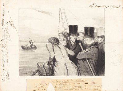 Le Dernier du Télémaque da Honoré Daumier