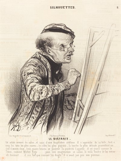 Il distratto da Honoré Daumier