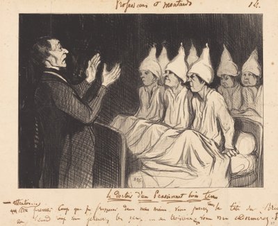 Il Dormitorio di un Collegio Ben Tenuto da Honoré Daumier