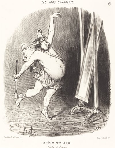 La partenza per il ballo da Honoré Daumier