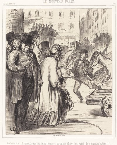 La Nuova Parigi da Honoré Daumier