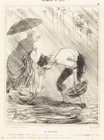 Il devastatore da Honoré Daumier