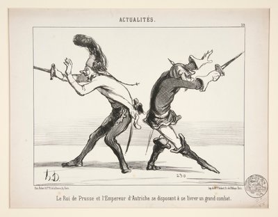 Il Re di Prussia e l da Honoré Daumier