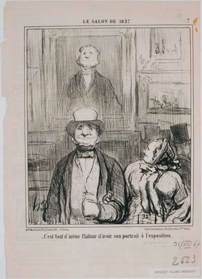 Il Salone del 1857- Come, è in questa cantina che da Honoré Daumier