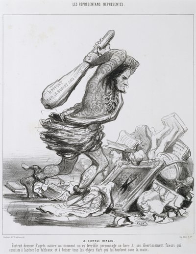 Le Sauvage Bineau da Honoré Daumier
