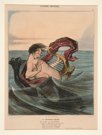 Il salvataggio da Honoré Daumier