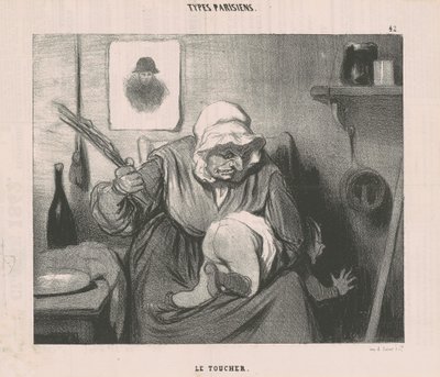 Il tatto da Honoré Daumier