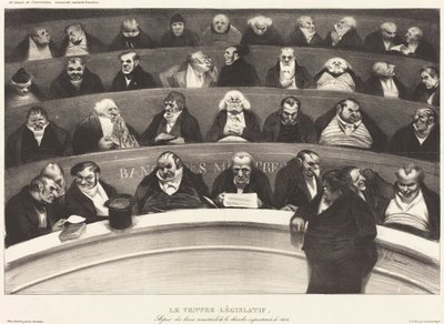 Il Ventre Legislativo da Honoré Daumier