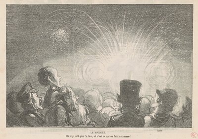 Il bouquet da Honoré Daumier