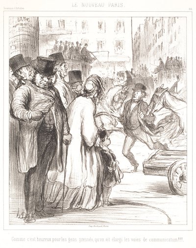 Il nuovo Parigi da Honoré Daumier