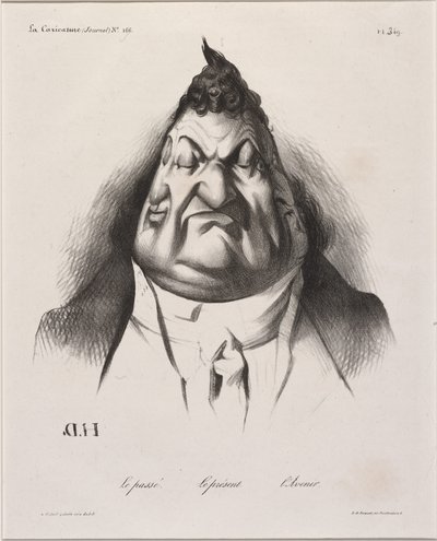 Il Passato - Il Presente - Il Futuro da Honoré Daumier