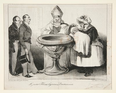 Il piccolo Thiers, battezzato Dottrinario da Honoré Daumier