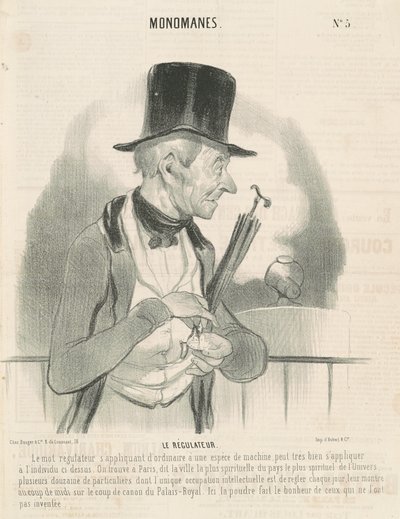 Il regolatore da Honoré Daumier