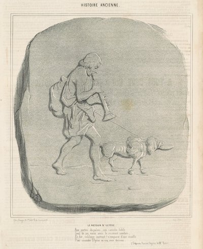 Il ritorno di Ulisse da Honoré Daumier
