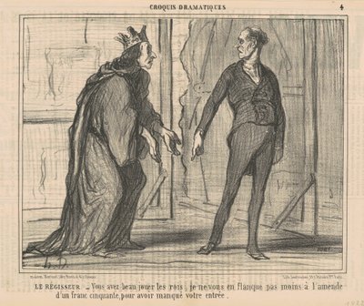Il direttore da Honoré Daumier