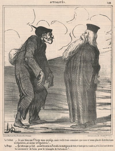 Il soldato... Lo so da Honoré Daumier