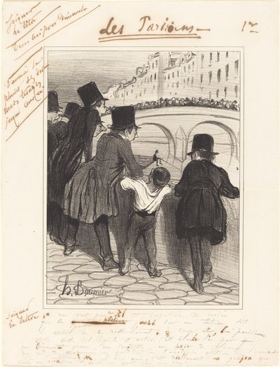 I curiosi da Honoré Daumier