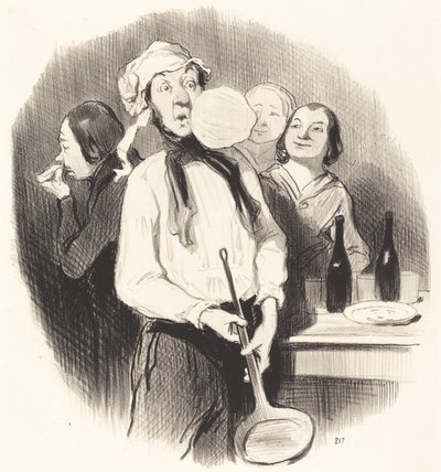 Le Crêpes da Honoré Daumier