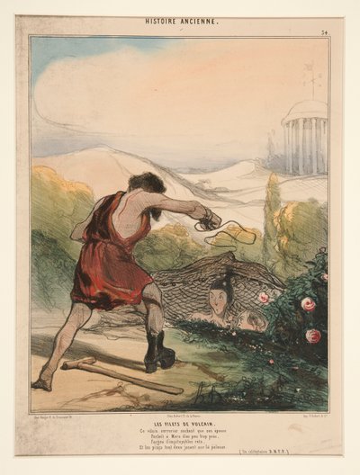 Le Reti di Vulcano da Honoré Daumier