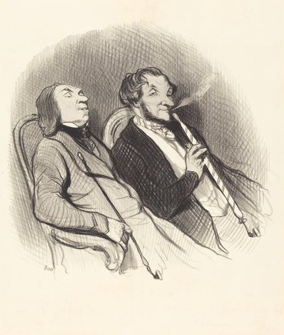 I Fumatori di Hashish da Honoré Daumier