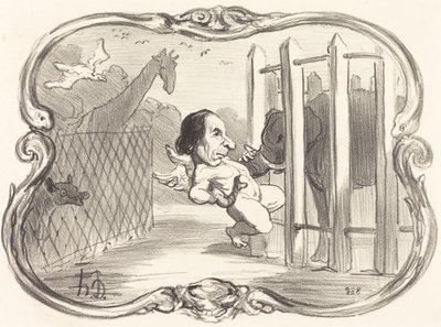 Les Malheurs du chimiste Dumas da Honoré Daumier