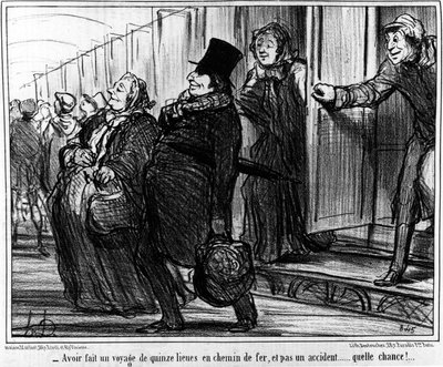 Le ferrovie - di Daumier, in 