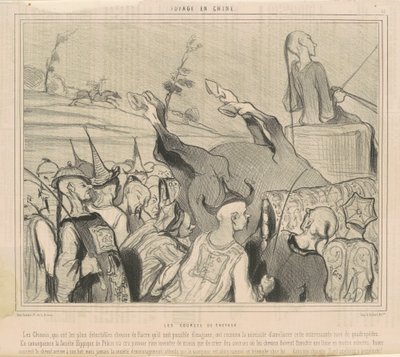 Le corse di cavalli da Honoré Daumier