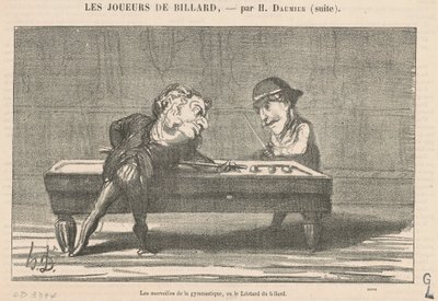 Le meraviglie della ginnastica da Honoré Daumier