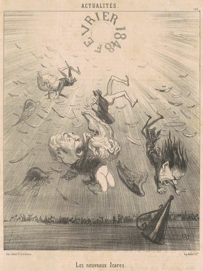 I nuovi Icaro da Honoré Daumier